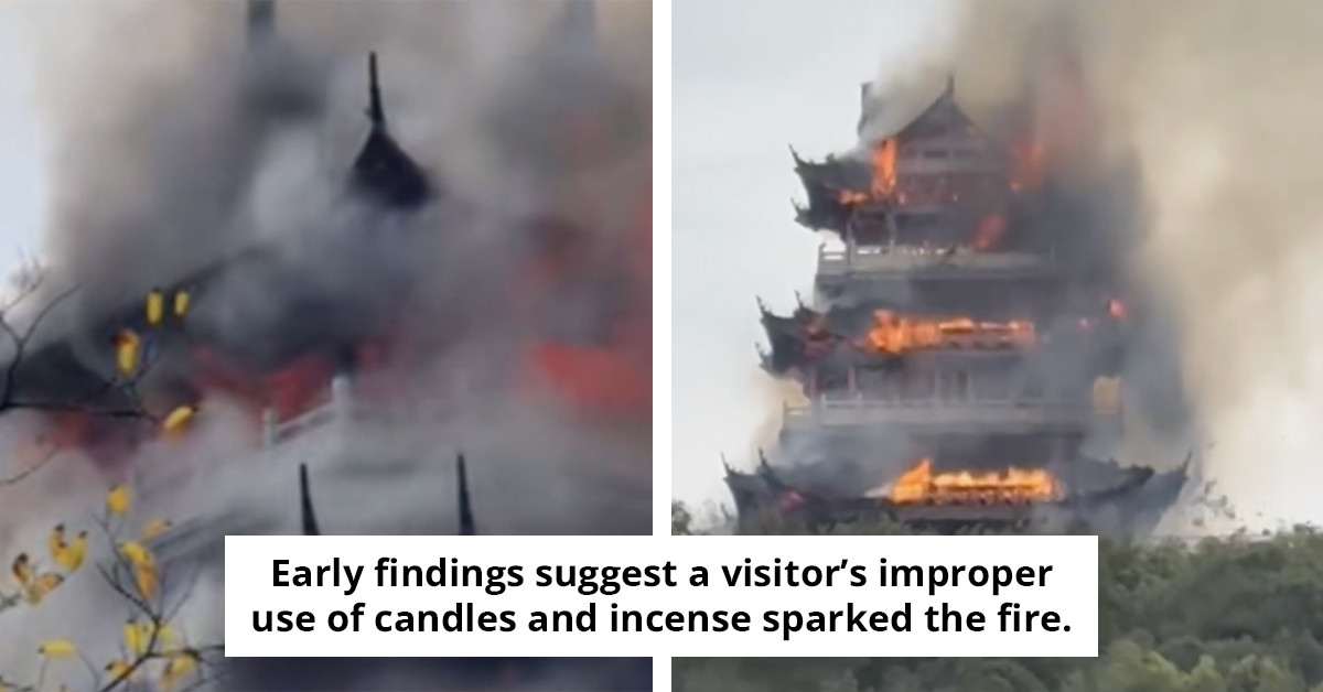 Tourist's Error Sparks Tragic Fire at Historic Temple