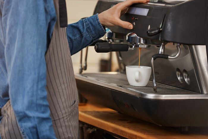 "Let a coffee machine run without a jug under it. Went to take a shower and had to clean up the mess afterwards."