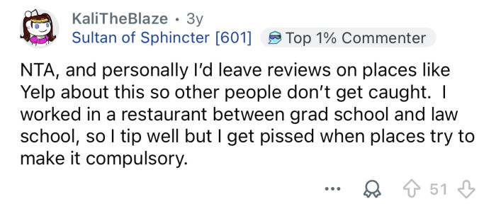 Leave them a bad review.