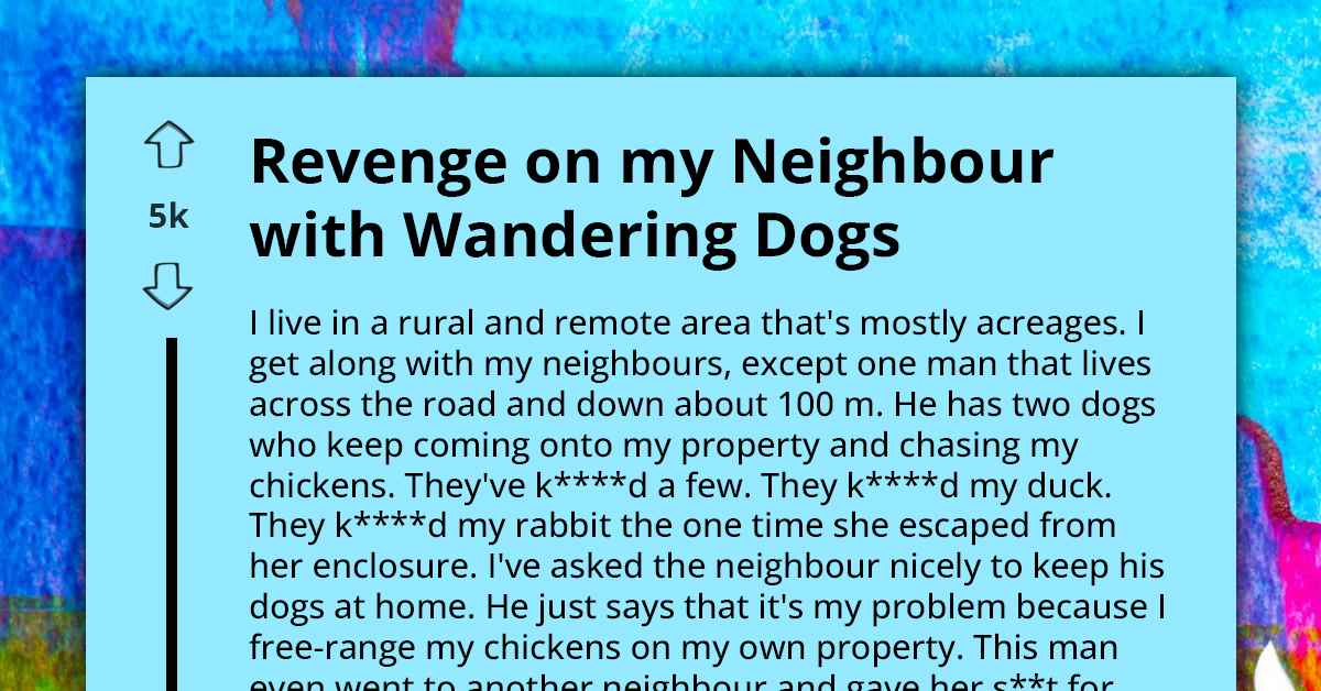 Redditor Fights Back By Unleashing Two Fierce Guard Dogs On Neighbor’s Trespassing Mutts