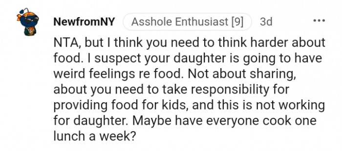 This is not working for your daughter