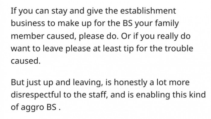 It's necessary to let the people in your life know that this kind of behavior is unacceptable.