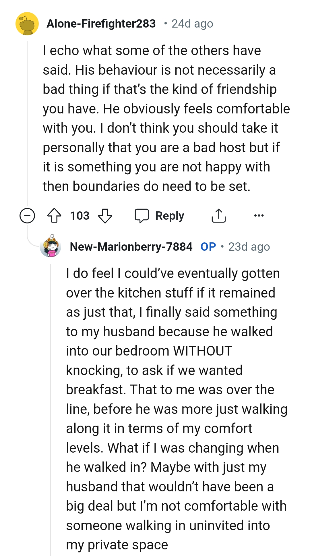 The Boundaries Need to Be Set