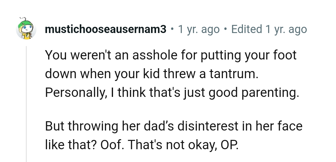 That Is Just Good Parenting