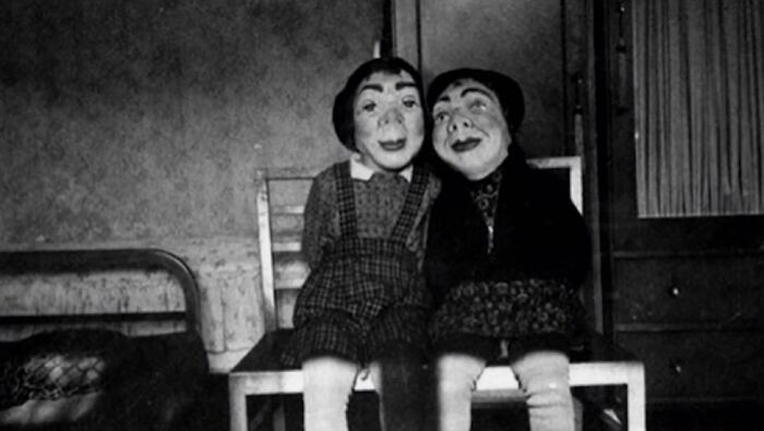 "Kids In Masks, 1930s"
