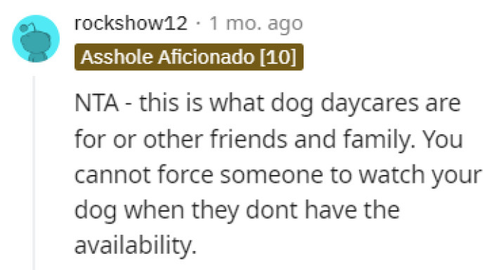 Can't Force It on Anyone