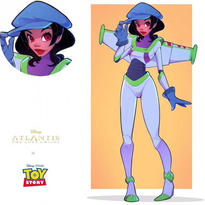 10. Audrey Ramirez x Buzz Lightyear