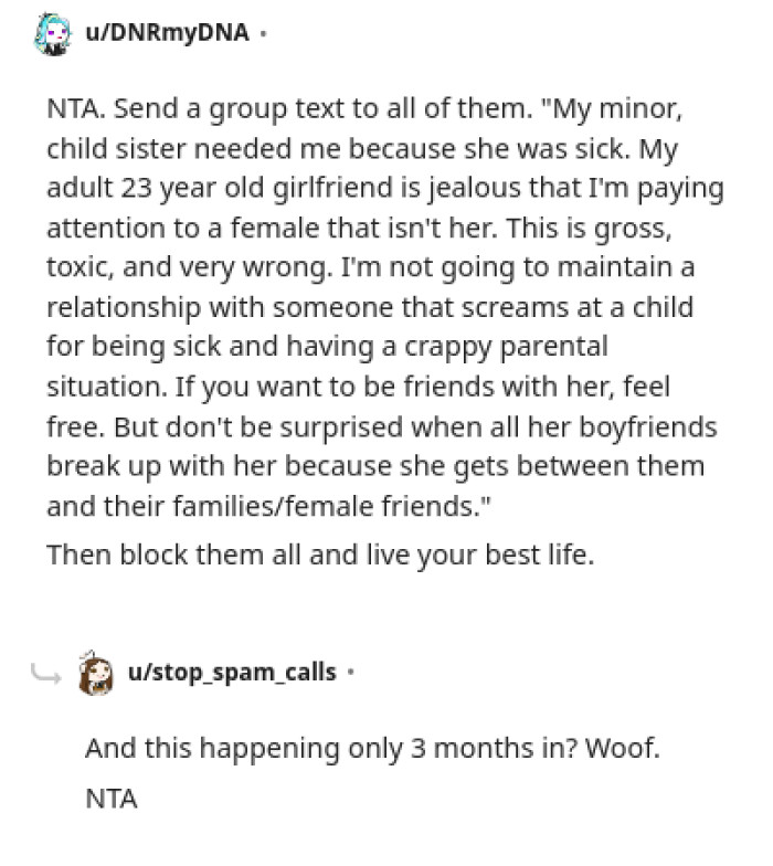 The OP is free to be friends with her