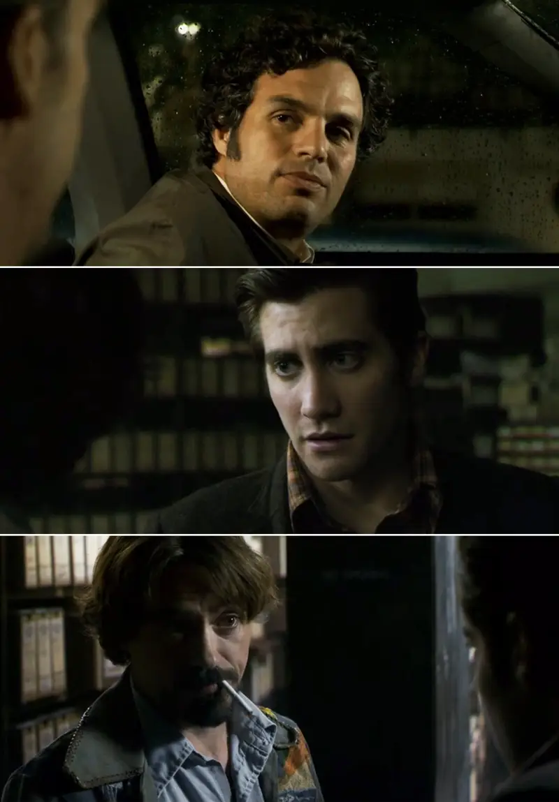 14. Zodiac, starring Mark Ruffalo (The Hulk), Jake Gyllenhaal (Quentin Beck/Mysterio), Robert Downey Jr. (Iron Man)