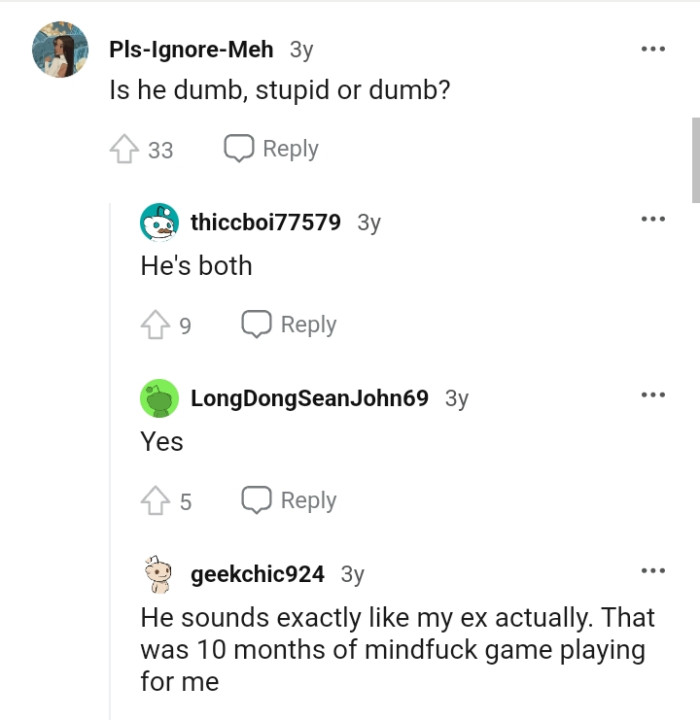 This Redditor Can't Figure Out If the Guy Is Just Dumb or Being Stupid