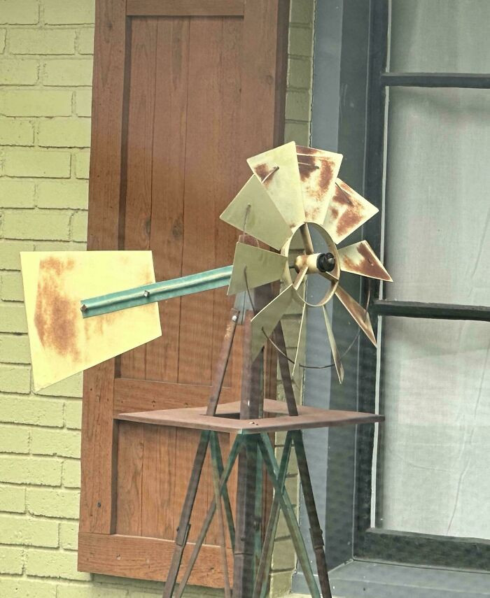 "Brought A Windmill From My Great-Grandmother's House"