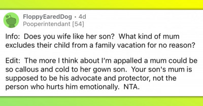 Mom Wants To Exclude Her Son From Family Vacation To Even The Score Because He Went To A Friend’s Birthday Party In Disneyland, And His Sister Didn’t