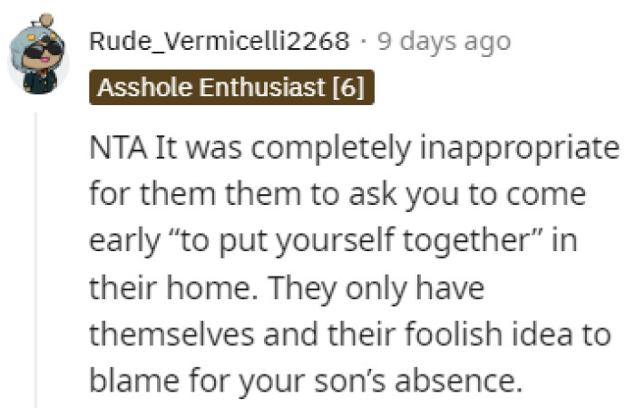 They can only blame themselves