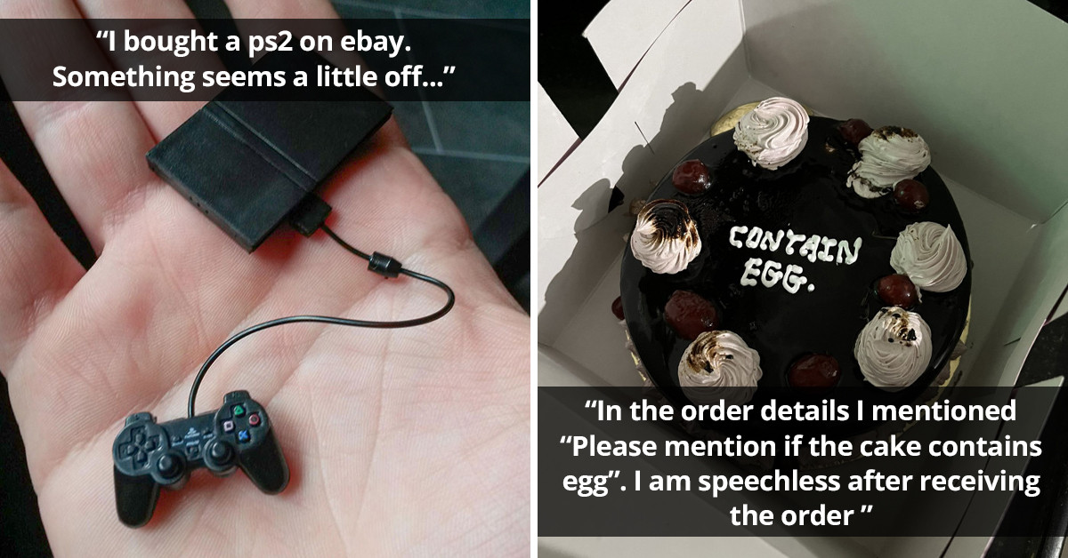 Hilarious Times People Made Online Orders And Received Nothing But Disappointment
