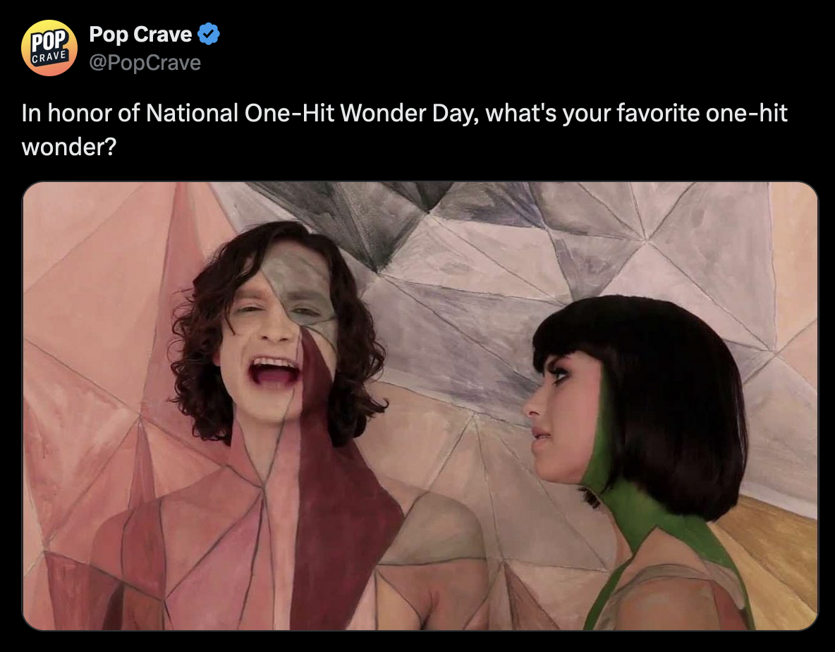 1. Gotye ft. Kimbra - Somebody That I Used To Know (2011)