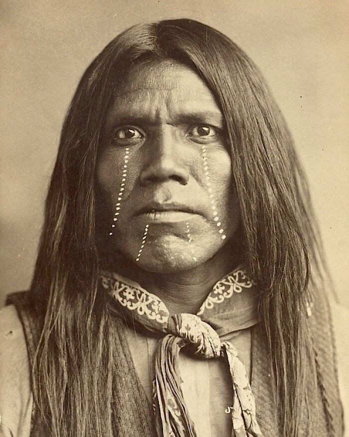 An Apache, Photo By F. A. Hartwell, Phoenix, AZ, Ca. 1880-1890