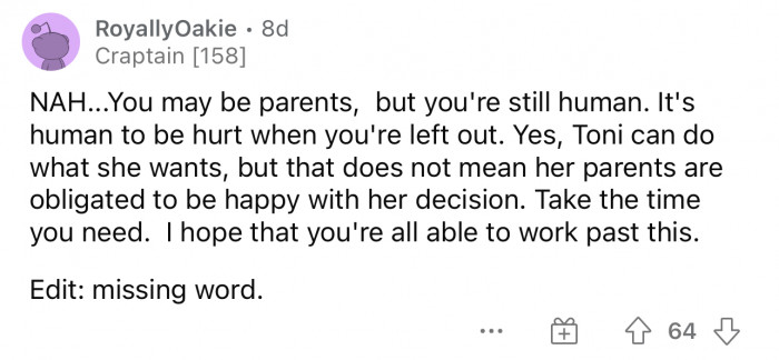 Hopefully, everything works out for this family and they get through this difficult time.