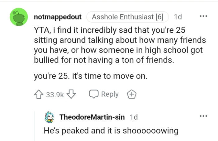 Why bully someone for not having so many friends?