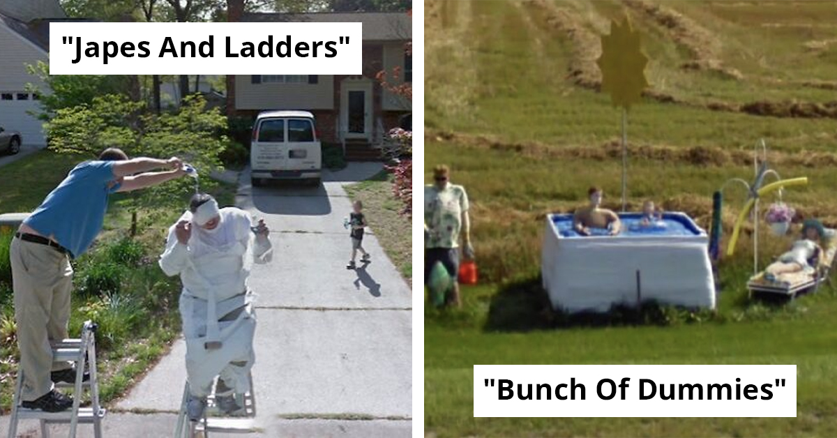 Funny, Weird, And Unexpected Moments Captured By Google Street View