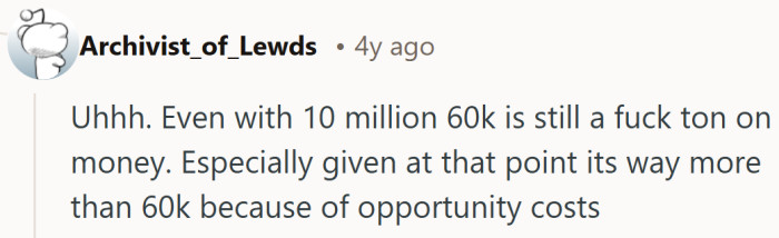 A sharp reminder that even big bank accounts feel the sting when the numbers get this high.