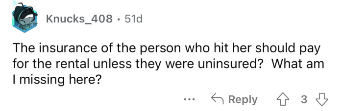 What about insurance?