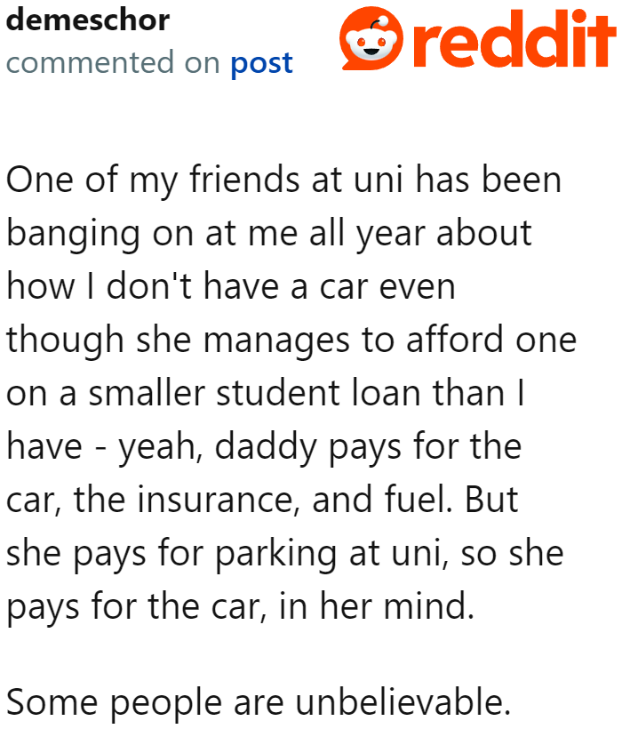 Some people's bragging knows no bounds.