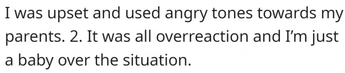 OP has offered the following explanation for why she thinks she might be the asshole: