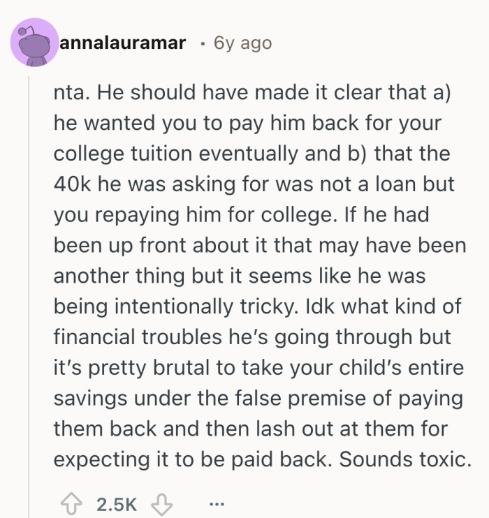 Loans only work when both people agree on the same rules in the same decade.