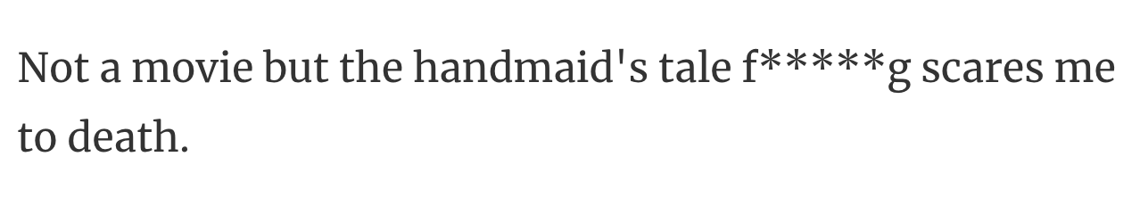 29. The Handmaid's Tale