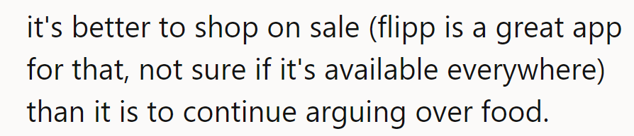 Flipp for sales, not food fights. Time to stock up on savings, not debates!