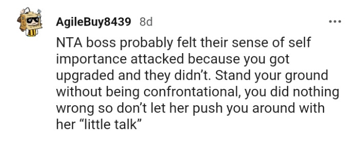 Stand your ground without being confrontational