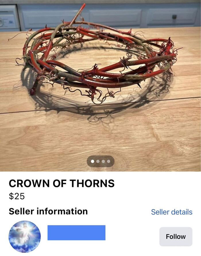 9. Just check the profile pic of the seller