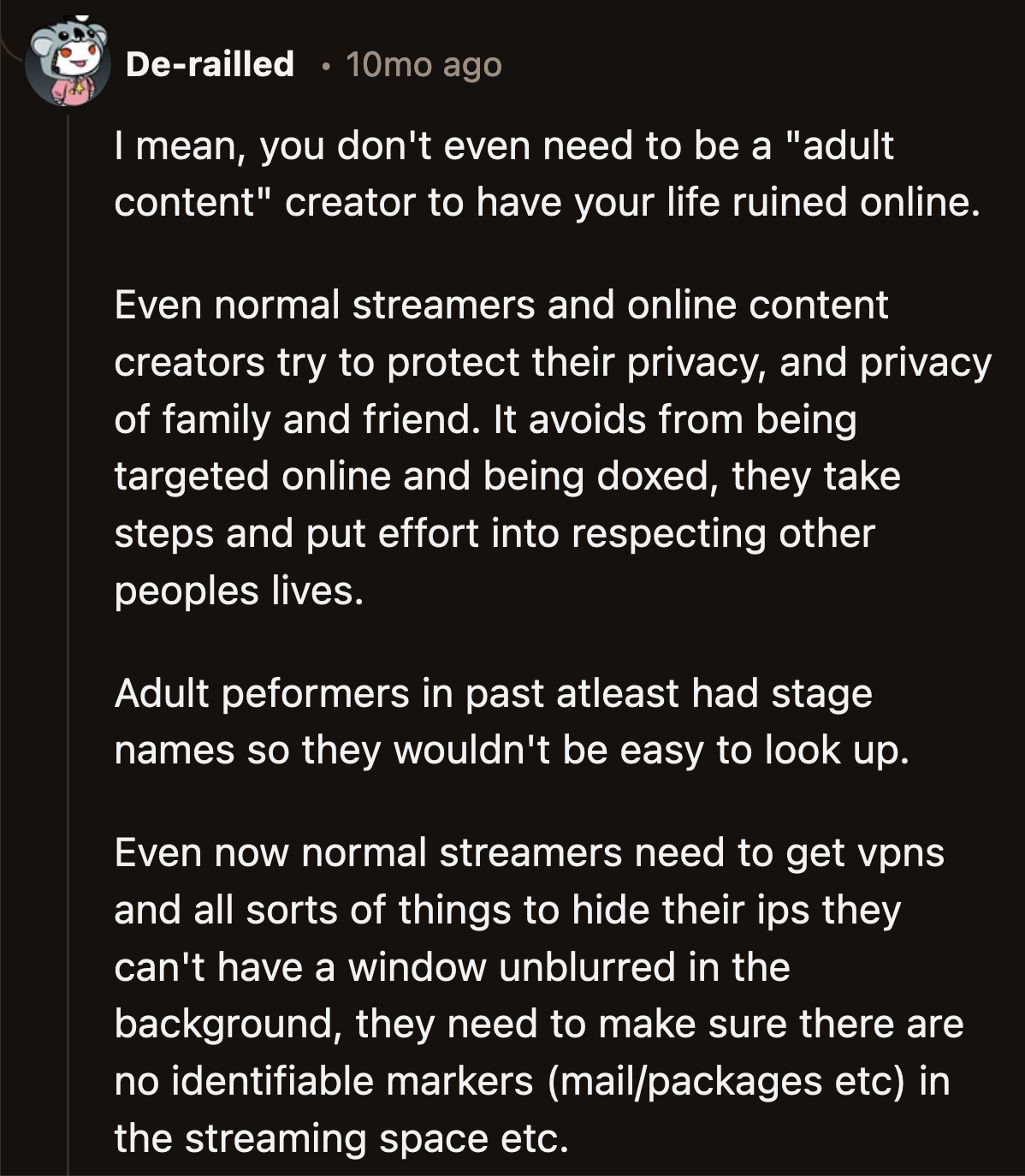 OP's sister didn't take precautions to keep her family away from her public persona.