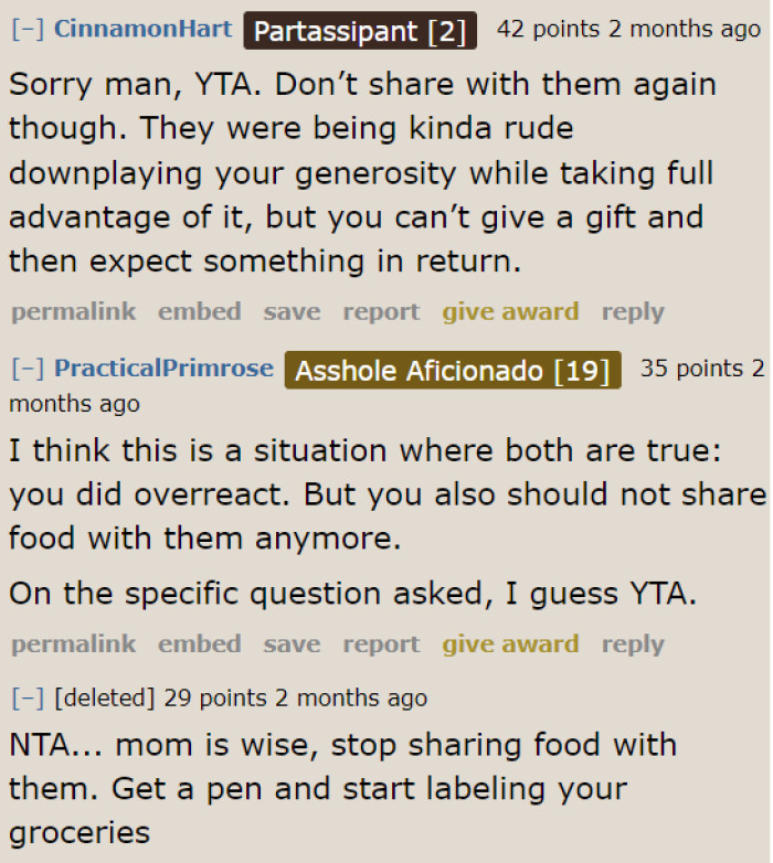 For the sake of her mental health, she needs to stop expecting people to return the favor.