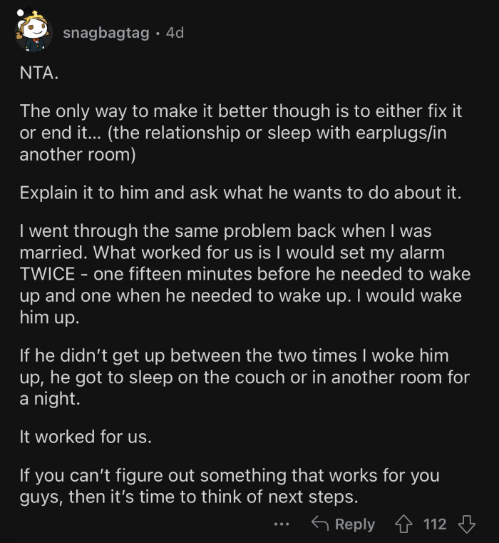 OP needs to find some kind of compromise.