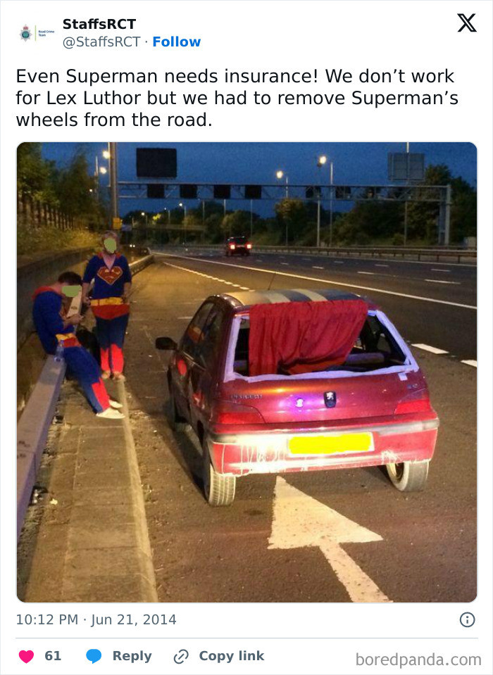 Warwickshire Police social media post screenshot about public expectations and pay raise