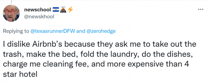 21. Why do all of that when you can just book a room in a hotel?