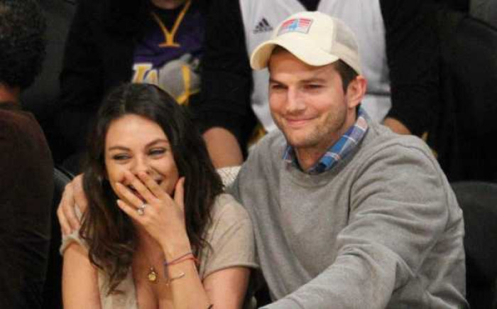 3. Mila Kunis and Ashton Kutcher are ready to close up the baby shop as they have two kids, Wyatt and Dimitri