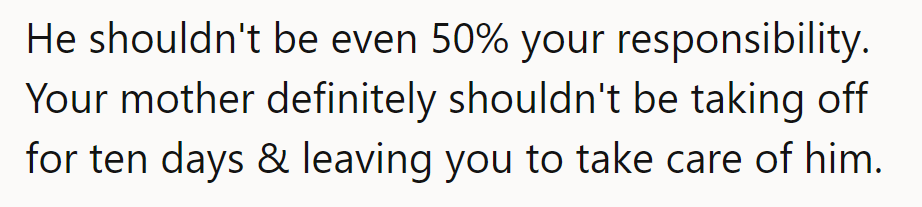 50/50 responsibility? Sounds like a math problem with a faulty equation. Time for some recalculations.