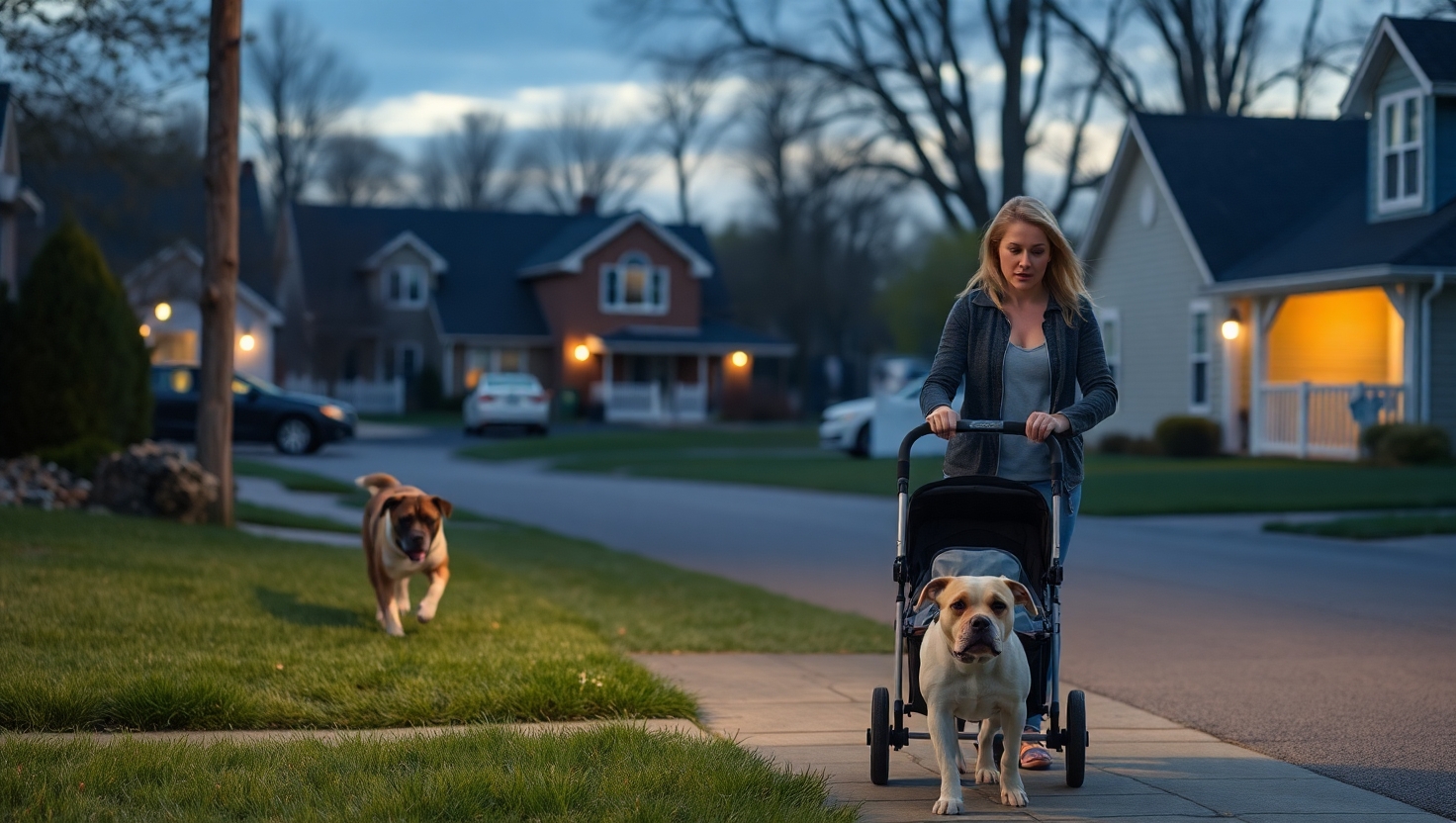 Should I Have Reported My Neighbor's Aggressive Pit Mix After a Scary Encounter with a Baby Stroller?