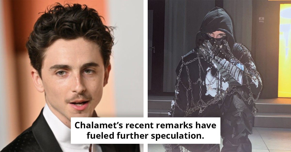 Timothée Chalamet hints at unveiling the truth about his connection to British rapper EsDeeKid