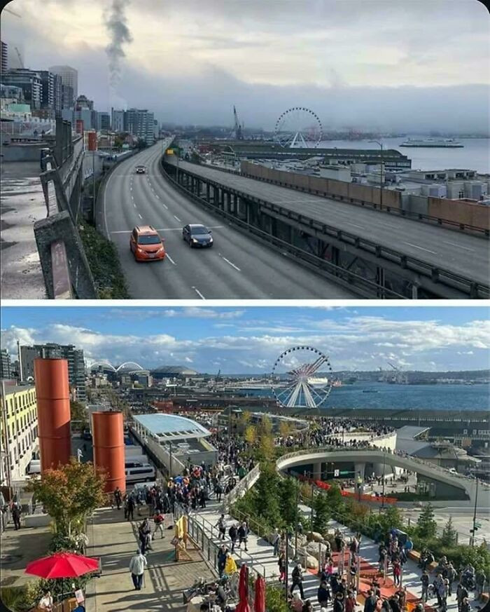 "Before And After, Seattle Wa"
