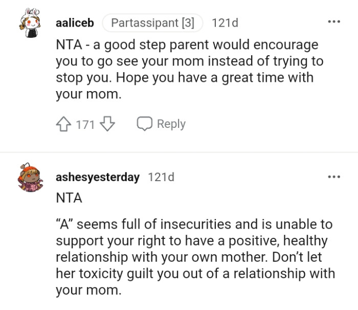 What a good stepparent would do