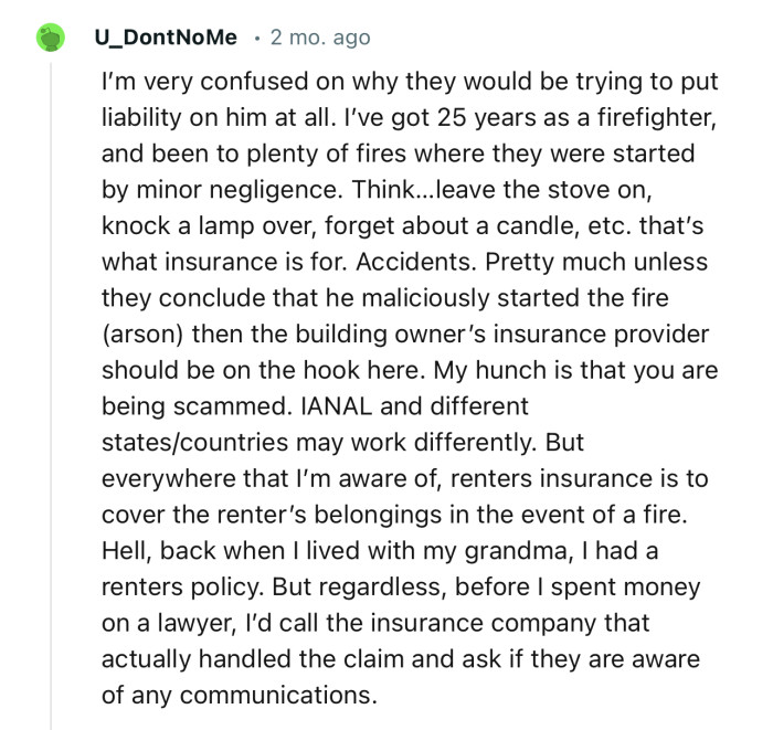 A little insight from a firefighter with 25 years of experience