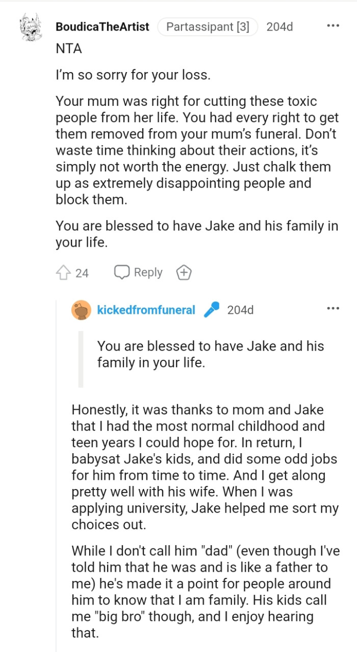 The OP should chalk them out as extremely disappointing people