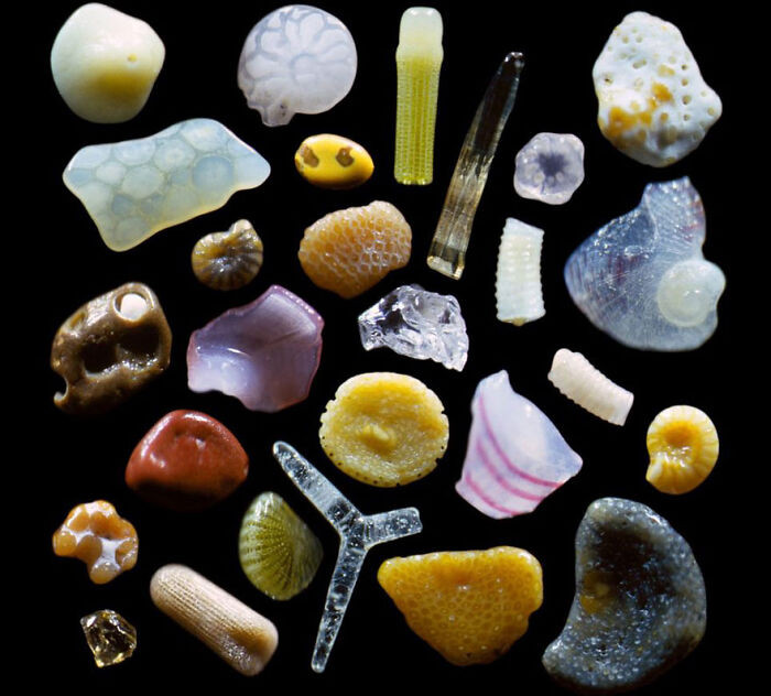 "Sand Under A Microscope, Magnified Up To 300x"