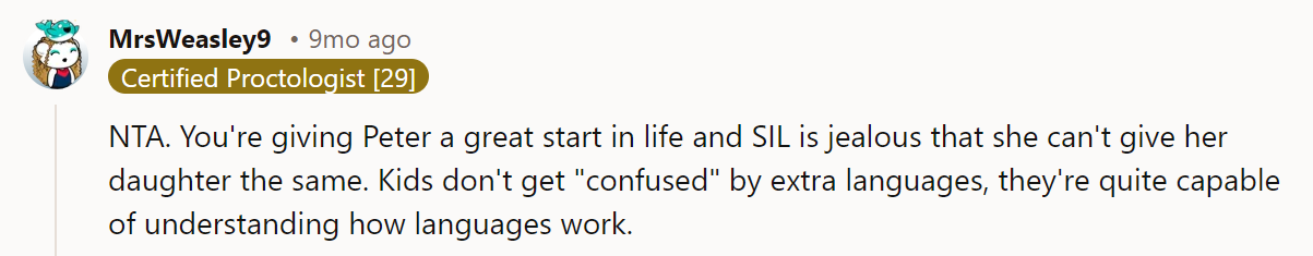 Learning languages is so hard later in life; this kid is blessed.