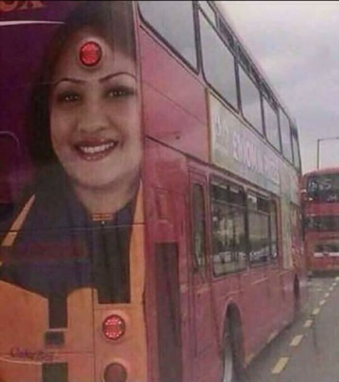 "The Poster on the Back of This Bus"