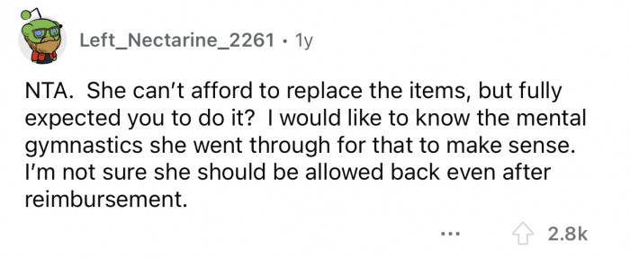 Don't cause damage you can't afford to fix.