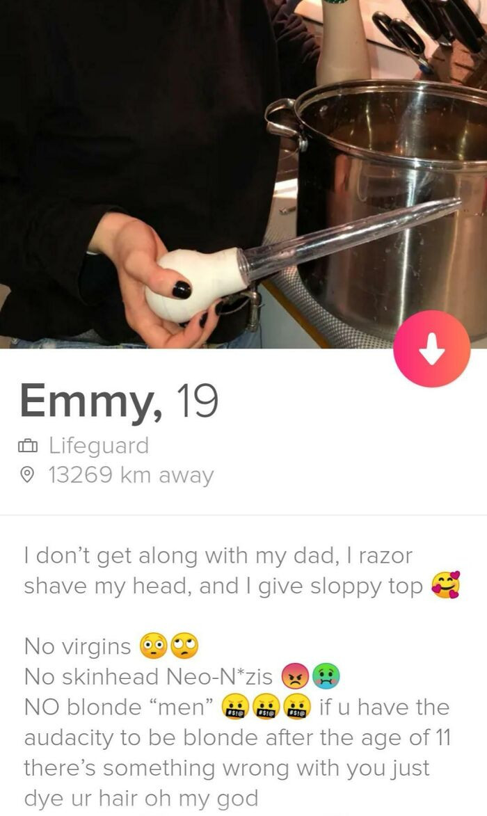 23. You Are Not A Man If You Have Blonde Hair, Apparently